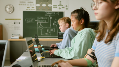 Students in Cybersecurity Classroom